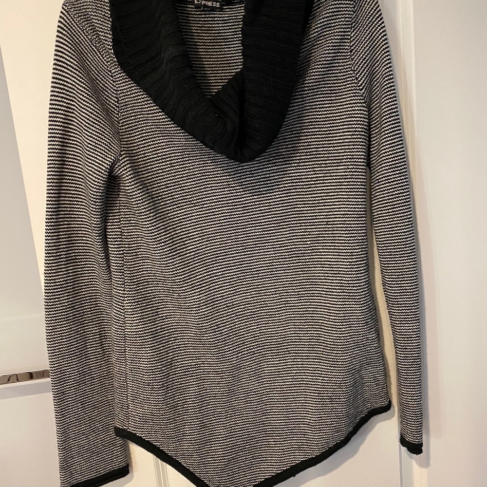 Express asymmetrical sweater